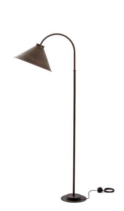 Coluna Foco Metallo Campo Articulada Cúpula Metal 1L E27 CO 301