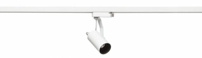 Spot para Trilho Stella Flow Branco MR11 Mini Dicróica GU10 Ø50x123x92mm SD1930BR