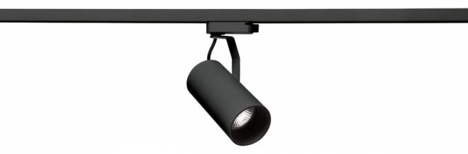 Spot para Trilho Stella Flow Preto PAR20 E27 Ø72x150x150mm SD1950PTO