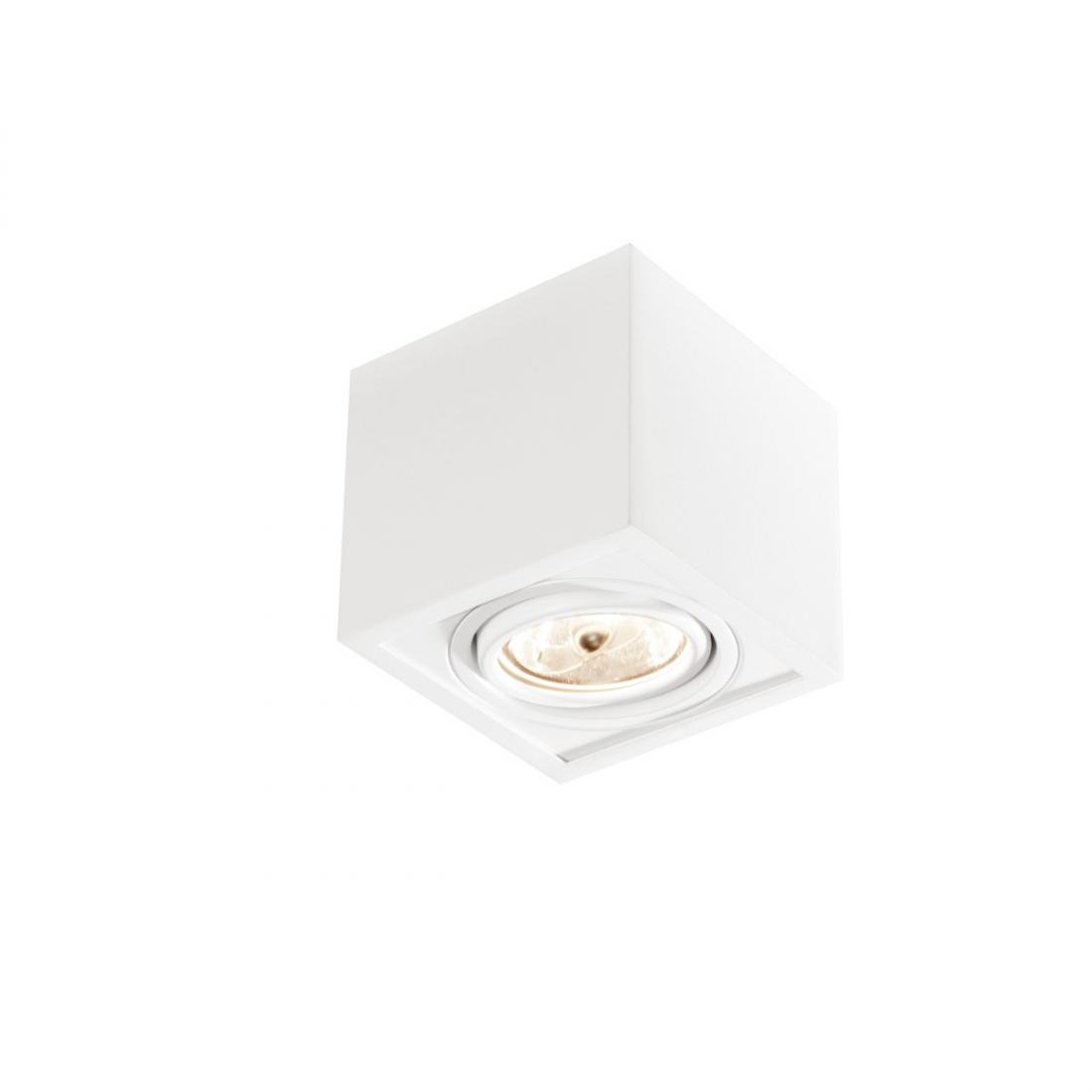 Plafon Sobrepor Newline Box Facho Direcional 1L AR70 GU10 117x117x105mm IN41141
