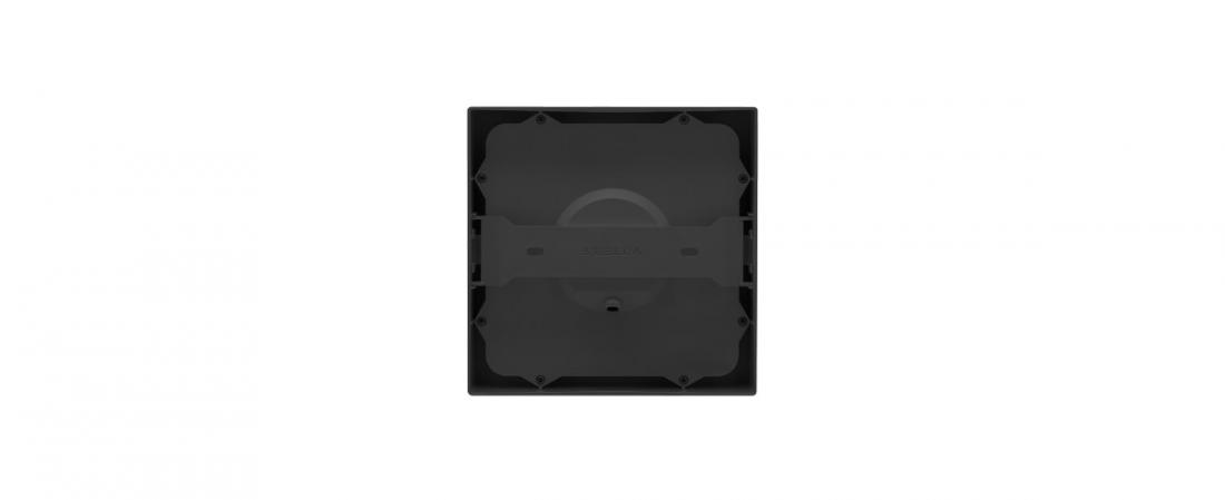 Plafon Sobrepor Stella Deep Preto Recuado 12 Watts 4000K 160x160mm STH20902PTO/40