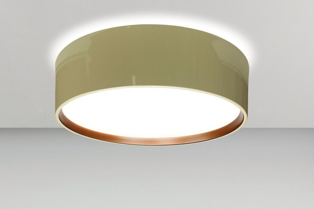 Plafon Sobrepor Newline Circle 6L E27 Ø530x165mm SN10152 