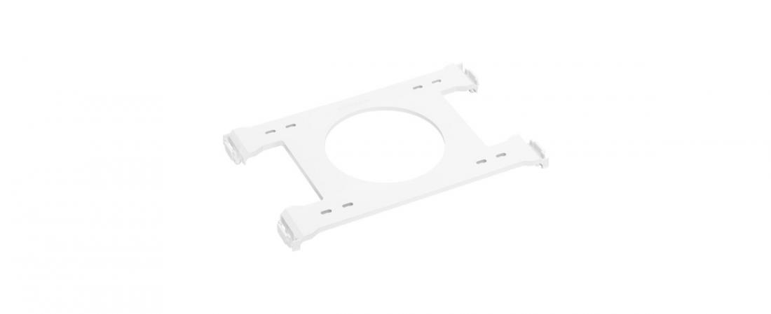 Plafon Sobrepor Stella Deep Branco Recuado 22 Watts 3000K 253x253mm STH20904BR/30