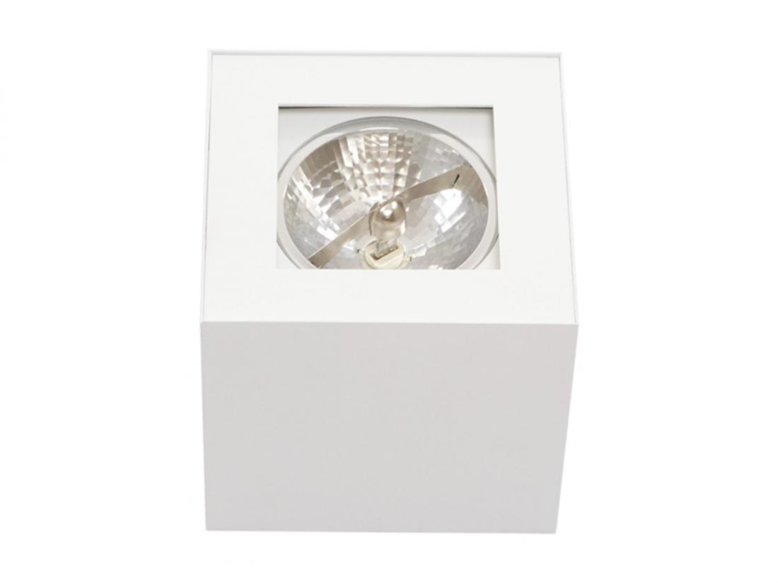 Spot Sobrepor Direcional Eisen Cube Alumínio AR111 147x147x150mm 225