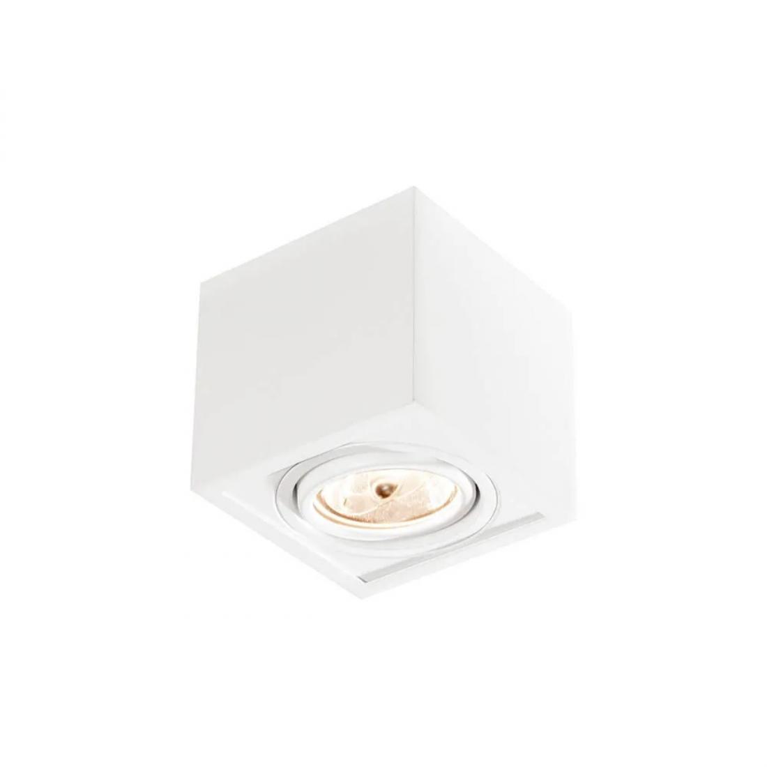 Plafon Sobrepor Newline Box Facho Direcional 1L AR111 GU10 158x158x105mm IN41151