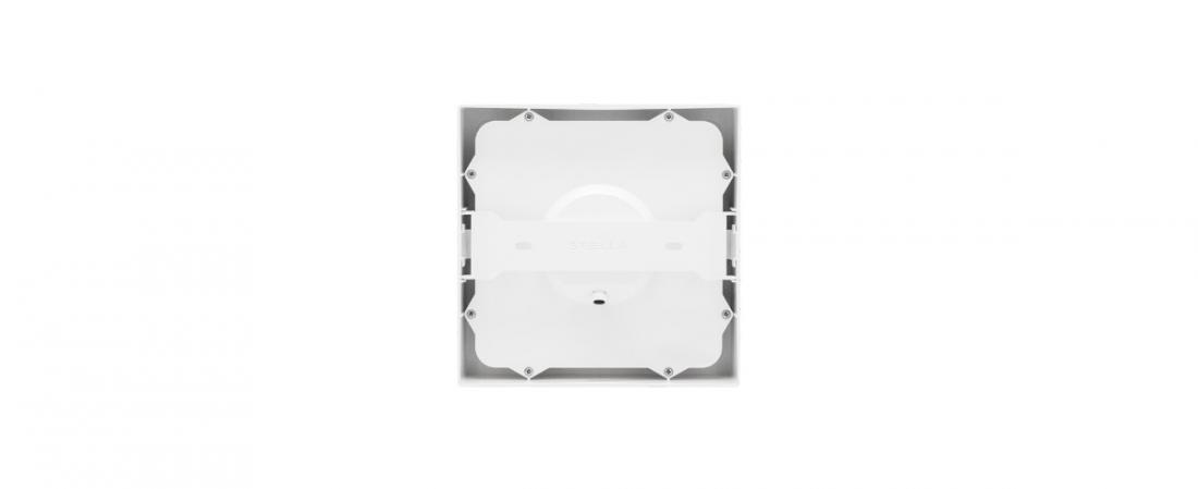 Plafon Sobrepor Stella Deep Branco Recuado 12 Watts 4000K 160x160mm STH20902BR/40
