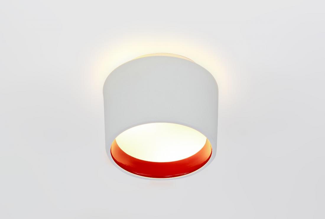 Plafon Sobrepor Newline Circle 2L E27 Ø110x160mm SN10150
