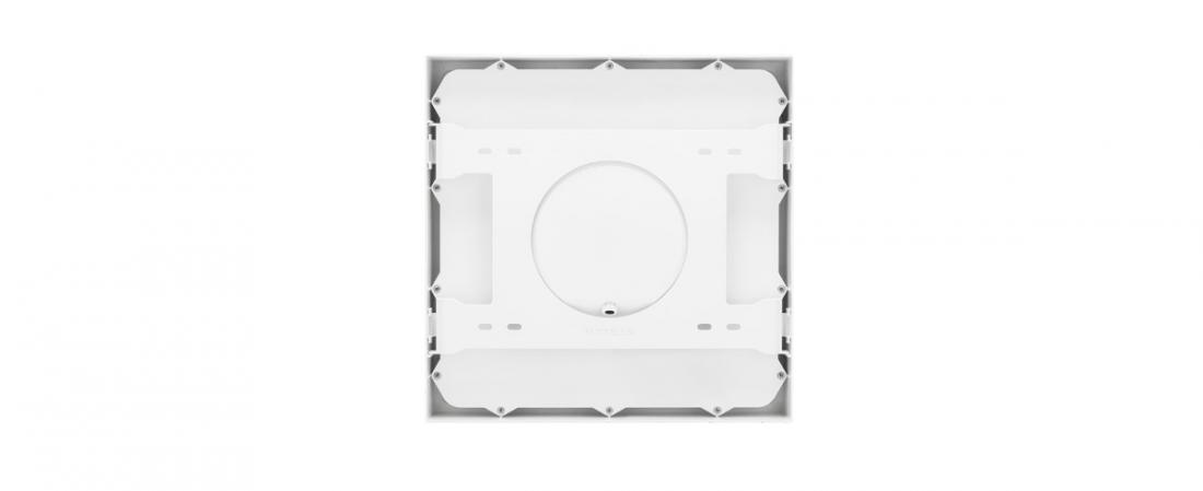 Plafon Sobrepor Stella Deep Branco Recuado 22 Watts 3000K 253x253mm STH20904BR/30