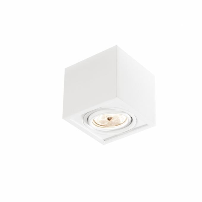 Plafon Sobrepor Newline Box Facho Direcional 1L AR70 GU10 117x117x105mm IN41141