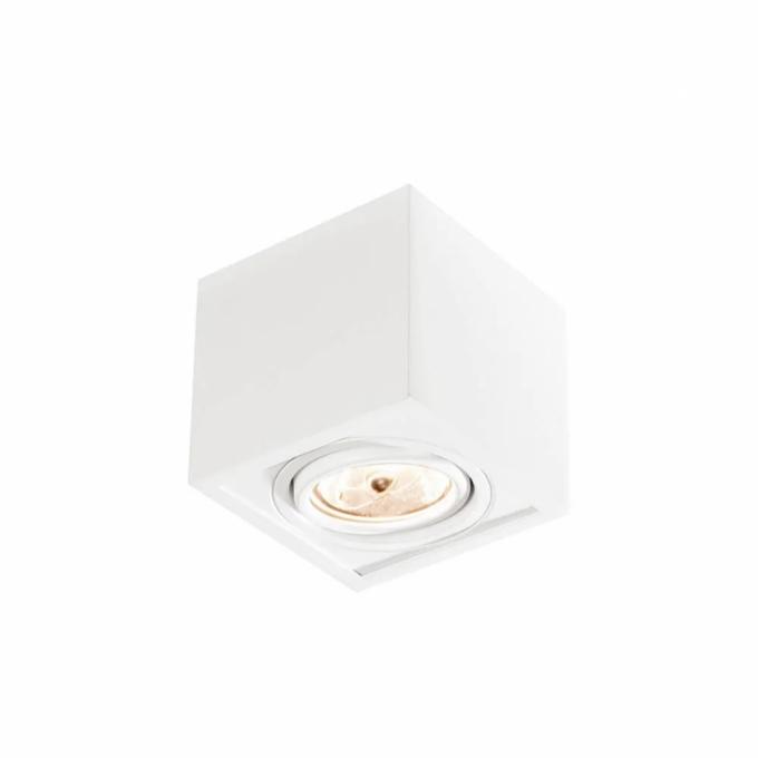 Plafon Sobrepor Newline Box Facho Direcional 1L Dicróica 117x117x105mm IN40121