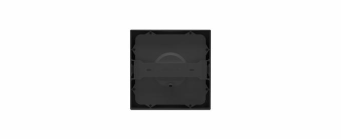 Plafon Sobrepor Stella Deep Preto Recuado 12 Watts 4000K 160x160mm STH20902PTO/40