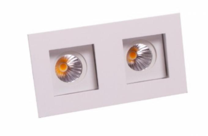 Embutido Eisen Recuado Direcional Duplo Mini Dicróica Alumínio140x70mm EM702