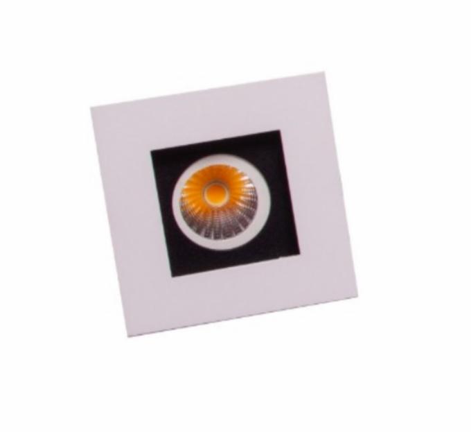 Embutido Eisen Recuado Direcional Mini Dicróica Alumínio 70x70mm EM701