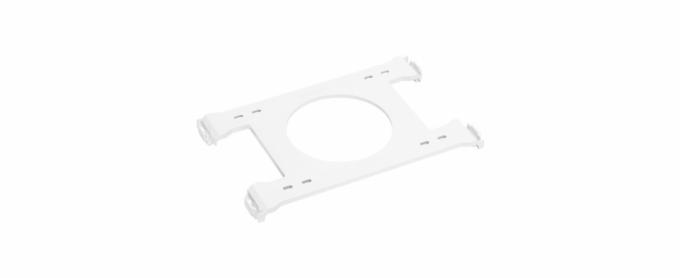 Plafon Sobrepor Stella Deep Branco Recuado 22 Watts 4000K 253x253mm STH20904BR/40