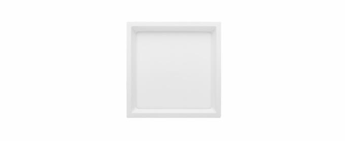 Plafon Sobrepor Stella Deep Branco Recuado 17 Watts 3000K 191x191mm STH20903BR/30