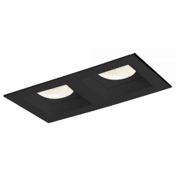 Embutido Eisen Recuado Direcional Duplo PAR30 Alumínio 288x144mm EM1502