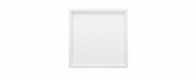 Plafon Sobrepor Stella Deep Branco Recuado 22 Watts 3000K 253x253mm STH20904BR/30