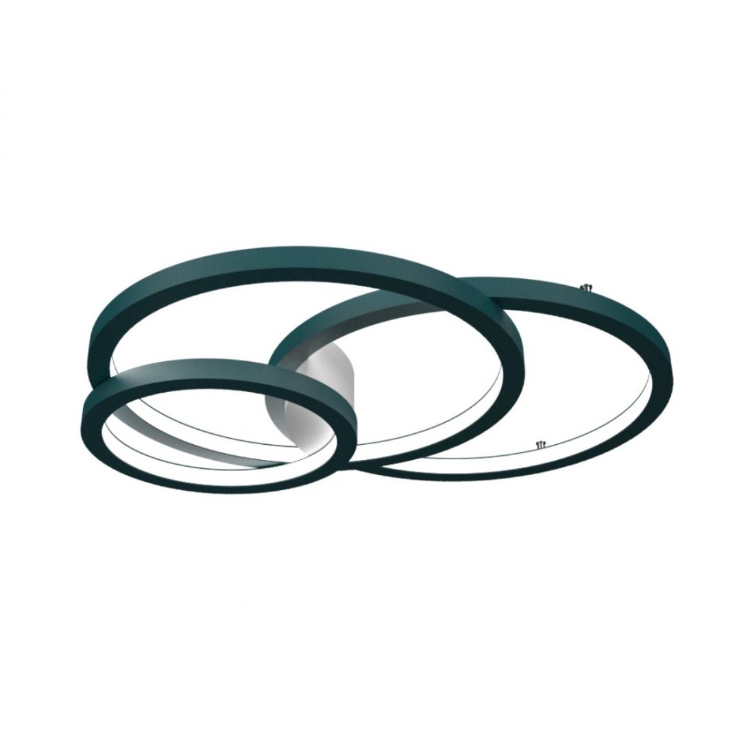 Jogo Plafon/Arandela Accord Circular Frame 94 watts 2700K Bivolt 130x980x110mm 5085LED