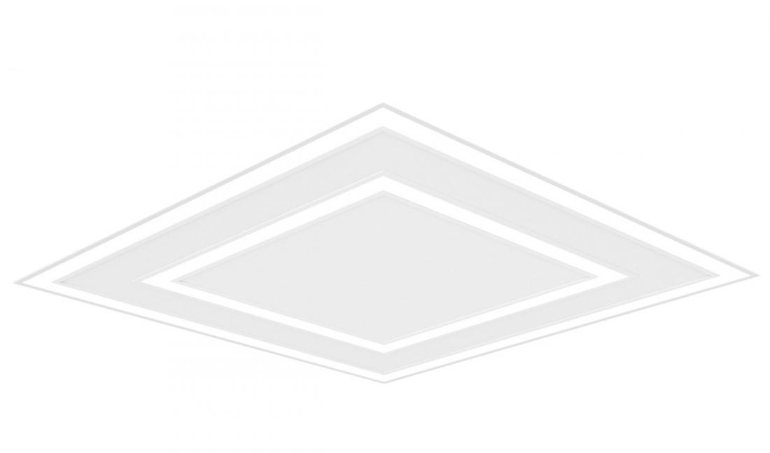 Plafon Embutido Newline Fit Edge LED 65,6 Watts 616x616x40mm EM0125LED