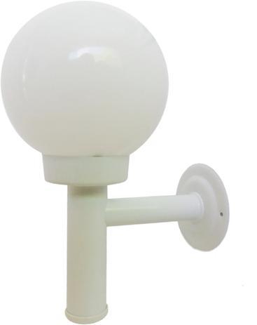 Arandela Ideal Solarium Globo Polietileno 1L E27 200x400x250mm 273 C/GP