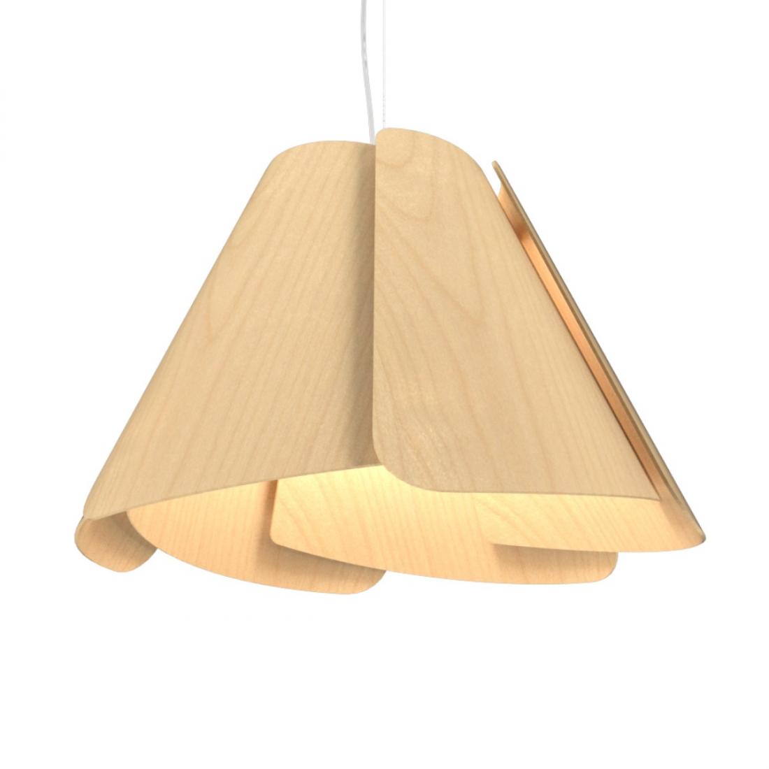 Pendente Accord Cônico Fuchsia 1L E27 Ø600x400mm 1364