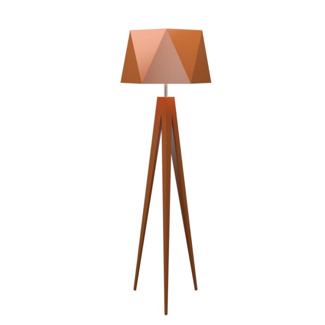 Coluna Accord Facetada 1L E27 Ø550x1700mm 3034