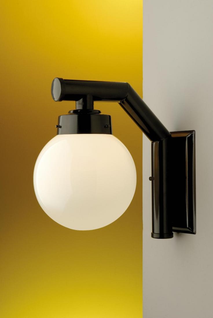 Arandela Ideal Solarium Globo Polietileno 1L E27 200x320x280mm 210 C/GP