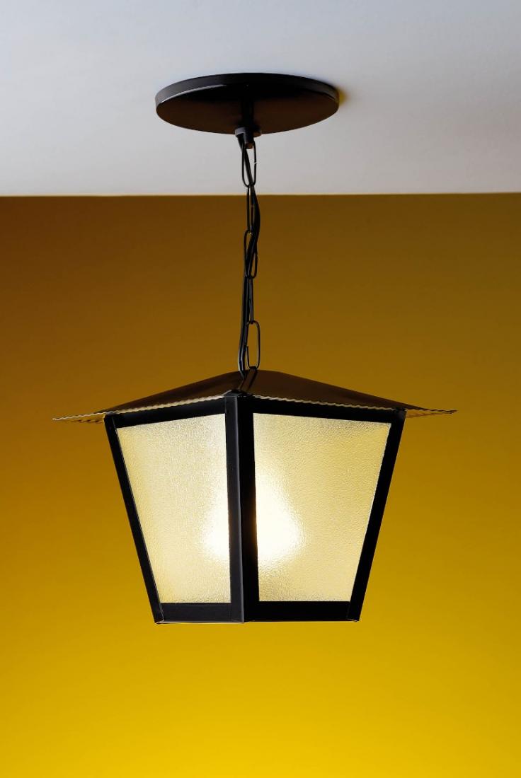 Pendente Ideal Colonial Quadrado 1L E27 200x200x330mm L-4-C 