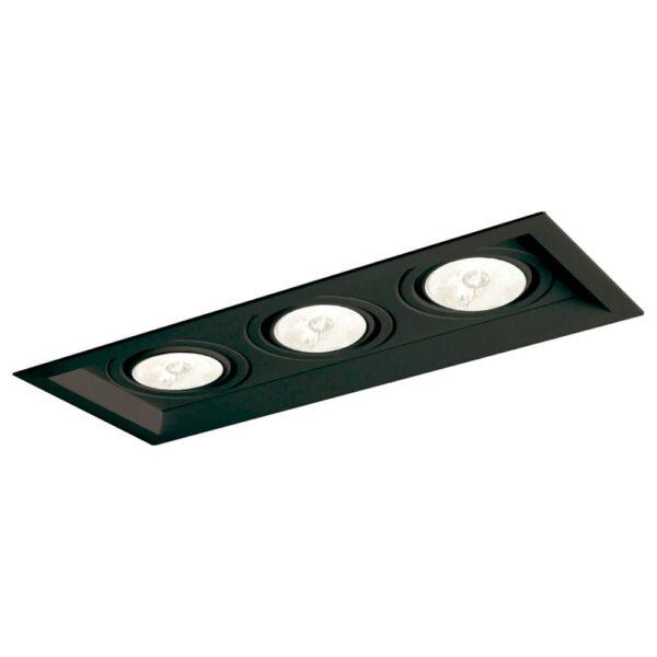 Embutido Direcional Newline Recuado II 3L
Dicróica MR16/PAR16 117x283x75mm IN50323
