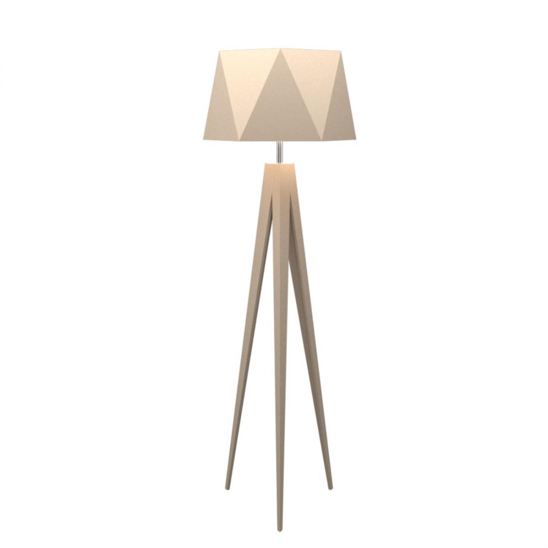 Coluna Accord Facetada 1L E27 Ø550x1700mm 3034