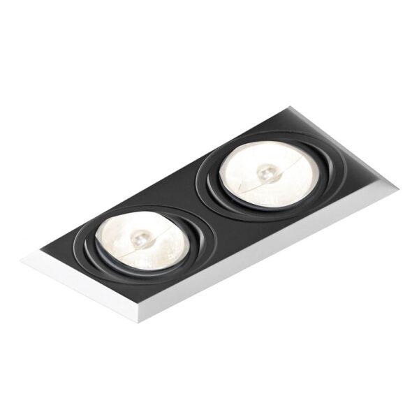 Embutido Direcional Newline No Frame II 2L AR111 136x281x100mm IN61352