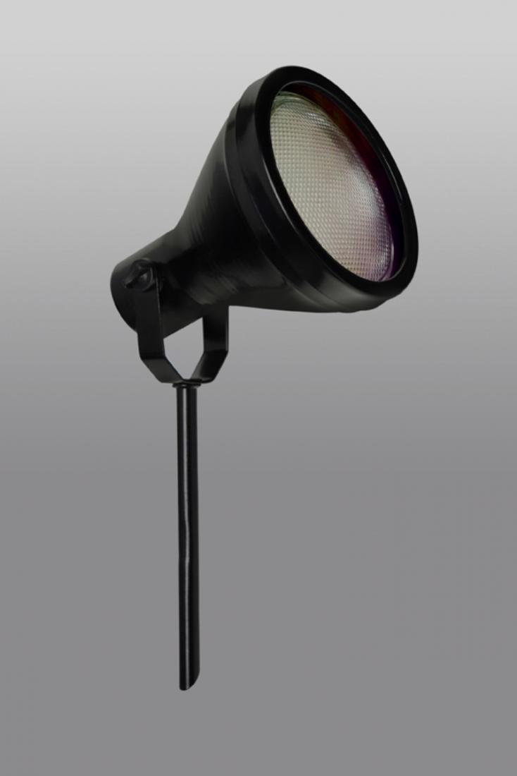 Espeto Jardim Ideal Alumínio e Vidro 1L E27 PAR30 ou PAR38 135x370x160mm E-1038