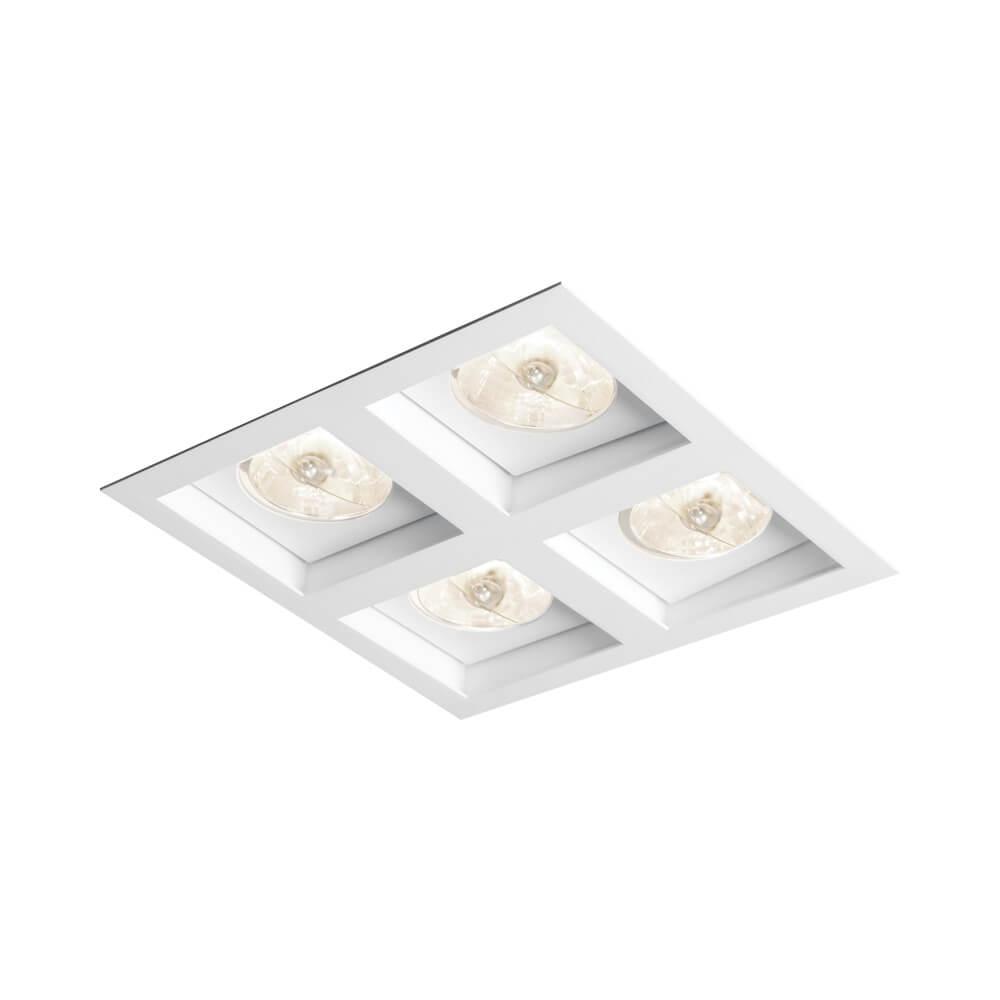 Embutido Direcional Newline Flat 4L Dicróica 170x170x85mm IN65042