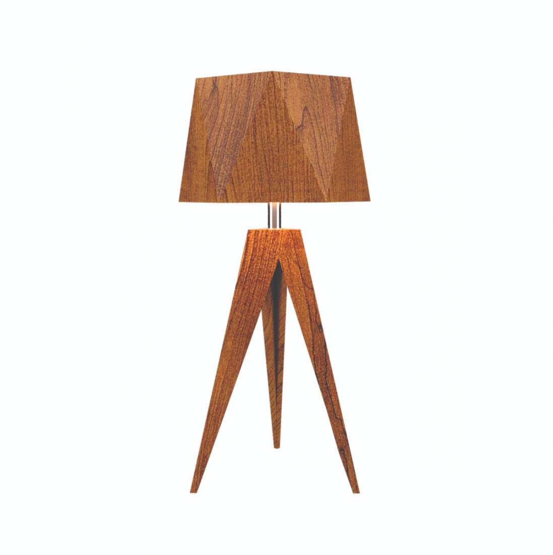 Abajur Accord Facetado 1L E27 Ø300x620mm 7048