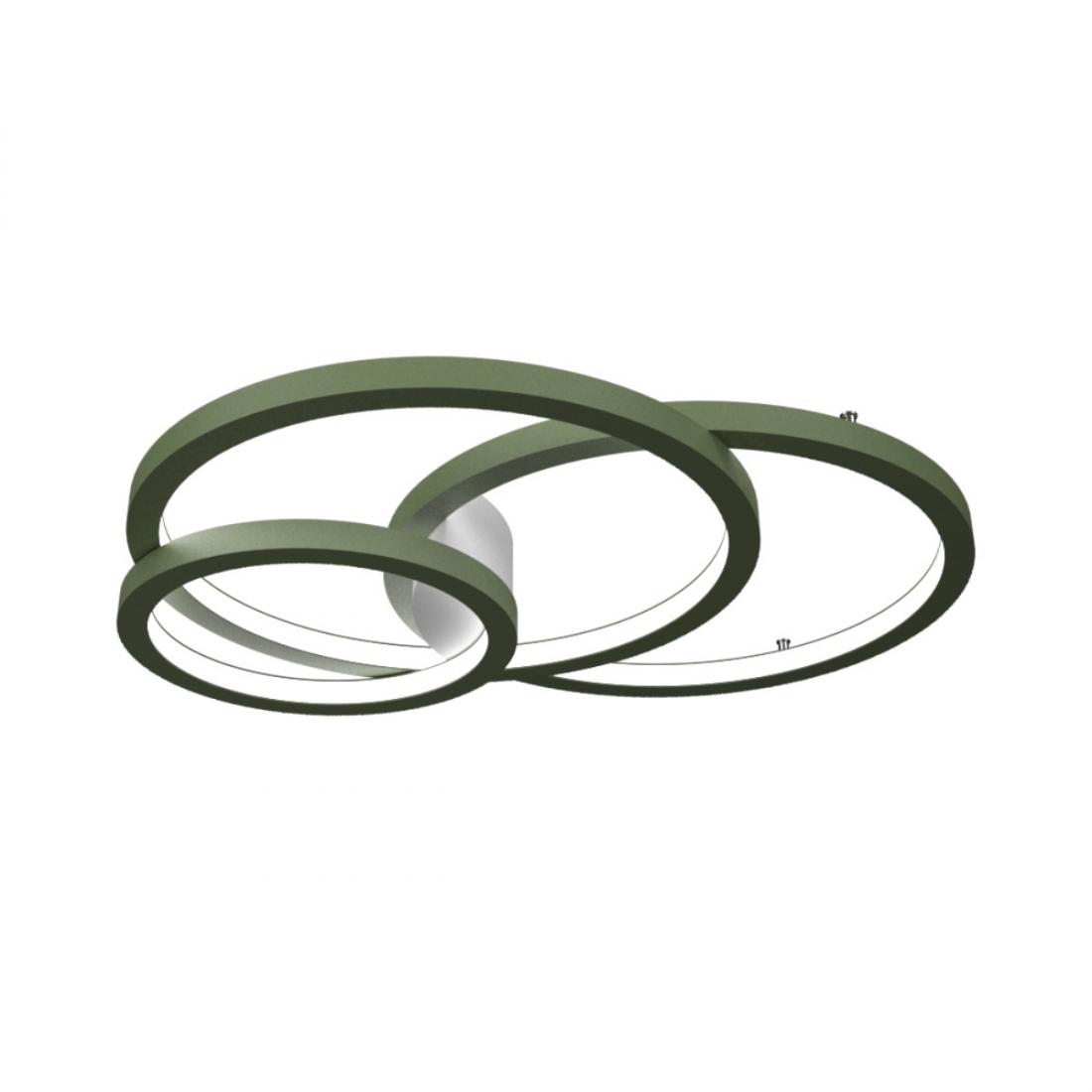 Jogo Plafon/Arandela Accord Circular Frame 94 watts 2700K Bivolt 130x980x110mm 5085LED