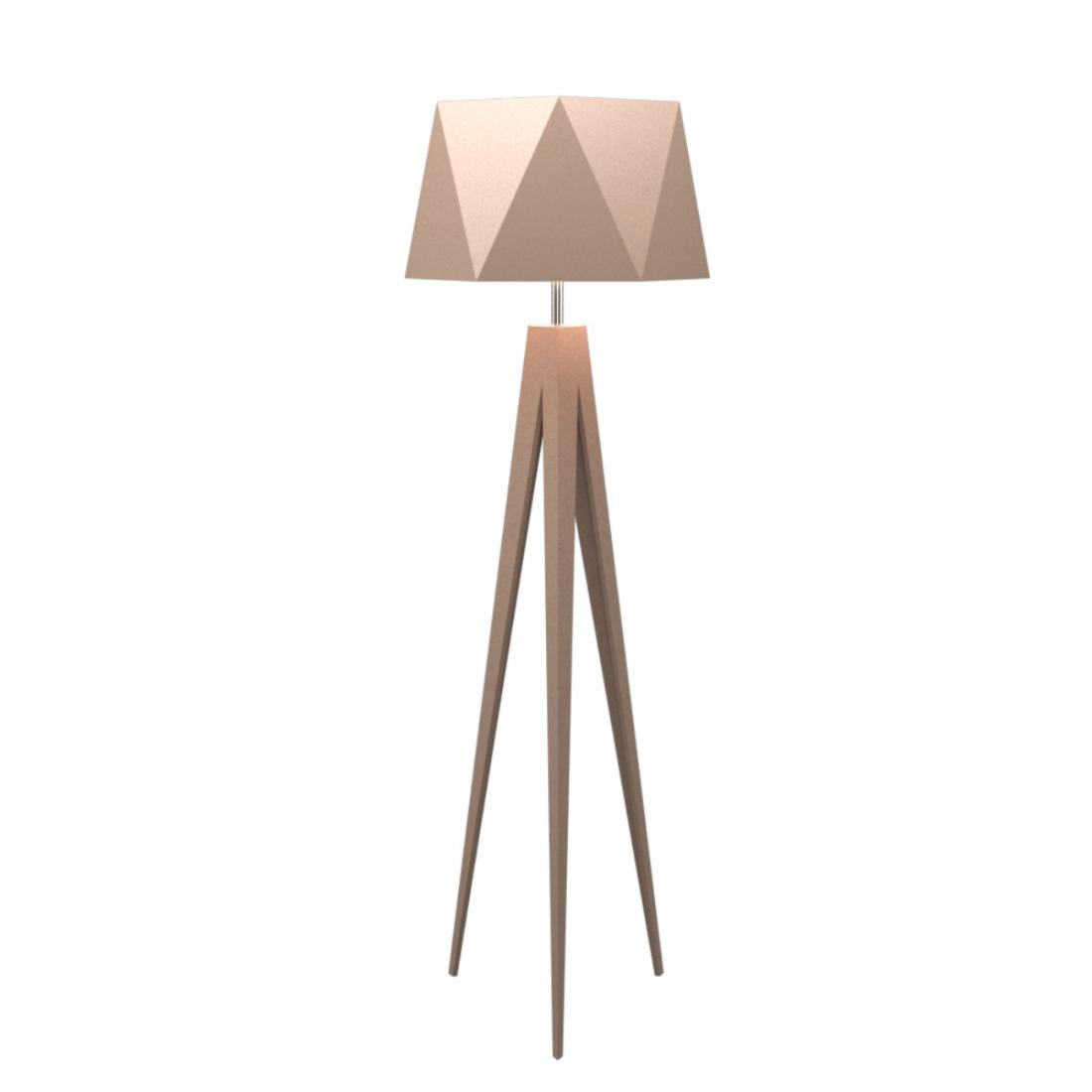 Coluna Accord Facetada 1L E27 Ø550x1700mm 3034