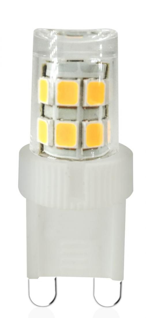 Lâmpada LED Mundial Halopin G9 2 watts 220V 2700K Ø16x39mm ML-0149