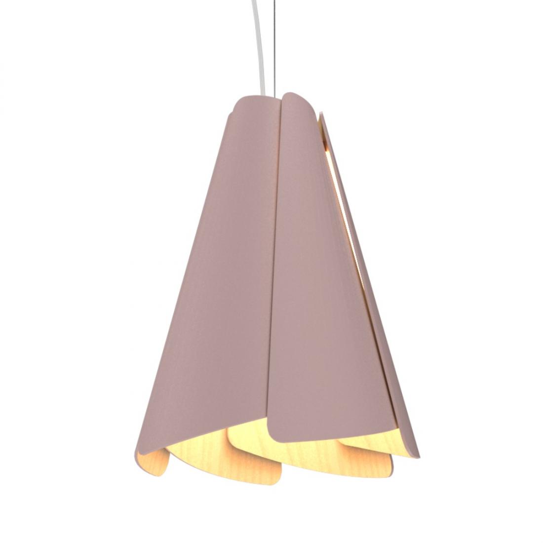 Pendente Accord Cônico Fuchsia 1L E27 Ø310x430mm 1363