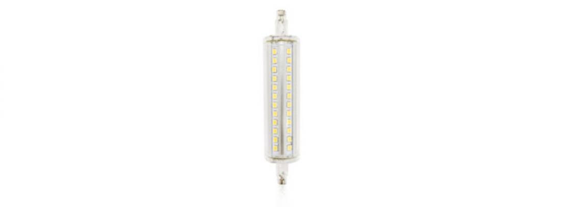 Lâmpada LED Mundial Palito R7s 8 watts 2700K 360° Bivolt ML-0142