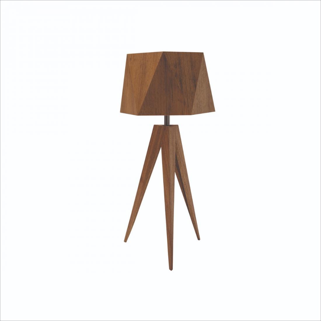 Abajur Accord Facetado 1L E27 Ø300x620mm 7048