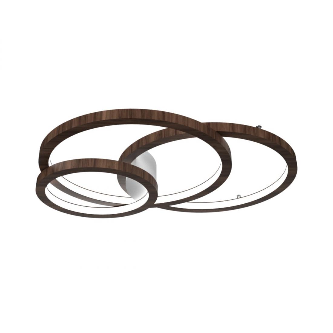 Jogo Plafon/Arandela Accord Circular Frame 115 watts 2700K Bivolt 1550x1250x110mm 5086LED