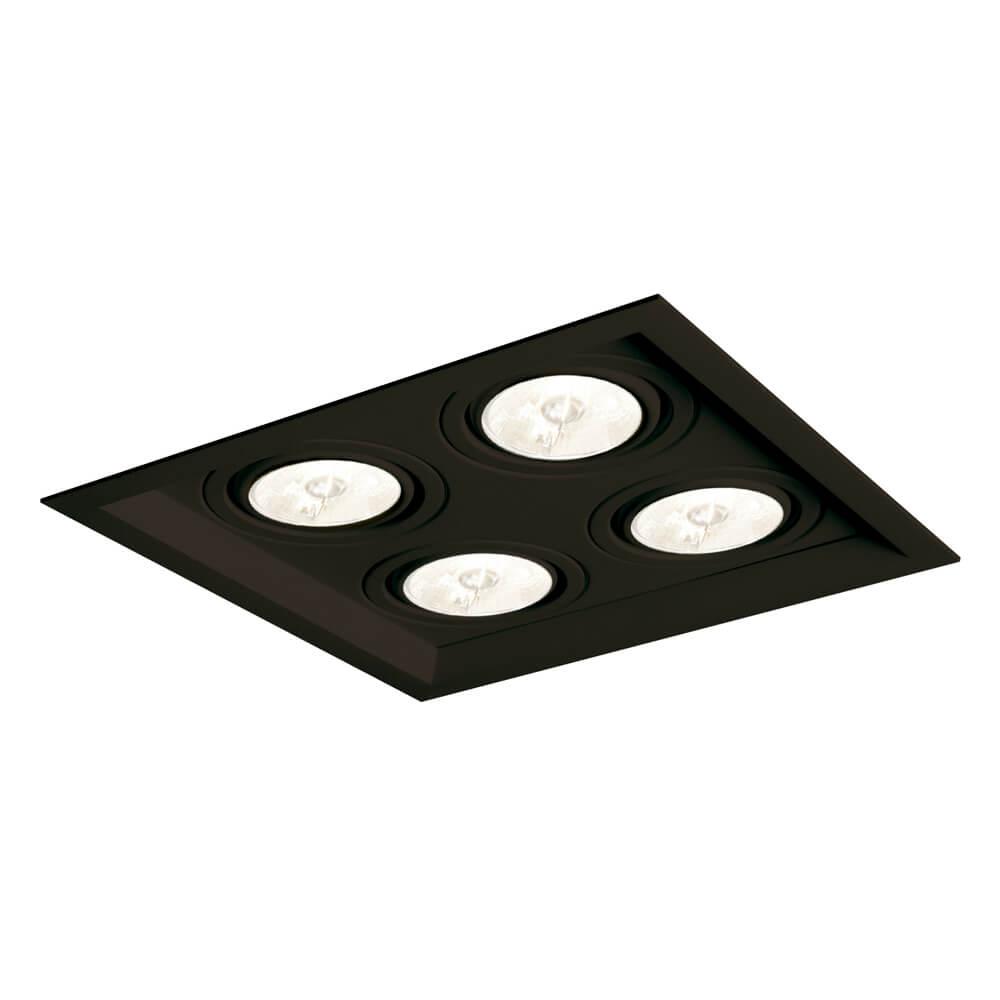 Embutido Direcional Newline Recuado II 4L PAR20 241x241x120mm IN50334
