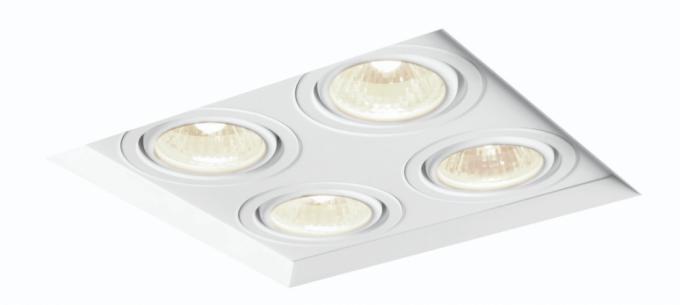 Embutido Direcional Newline No Frame II 4L PAR20 198x198x130mm IN60334