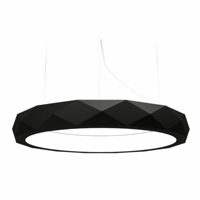 Pendente Accord Anel Facetado Horizontal 58 Watts 2700K Bivolt Ø800x120mm 1358LED