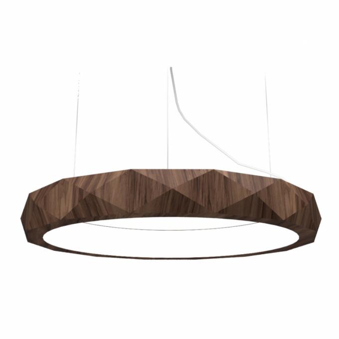 Pendente Accord Anel Facetado Horizontal 58 Watts 2700K Bivolt Ø800x120mm 1358LED