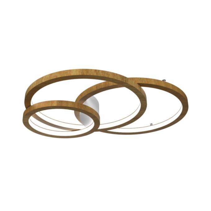 Jogo Plafon/Arandela Accord Circular Frame 115 watts 2700K Bivolt 1550x1250x110mm 5086LED