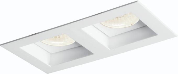 Embutido Direcional Newline Flat 2L MR16 90x170x85mm IN65022