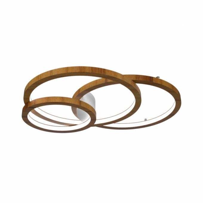 Jogo Plafon/Arandela Accord Circular Frame 115 watts 2700K Bivolt 1550x1250x110mm 5086LED