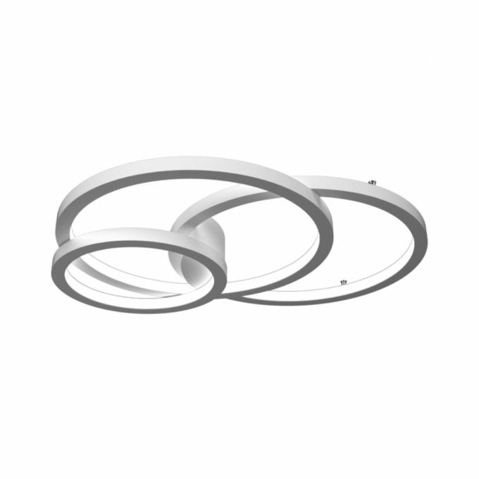 Jogo Plafon/Arandela Accord Circular Frame 115 watts 2700K Bivolt 1550x1250x110mm 5086LED