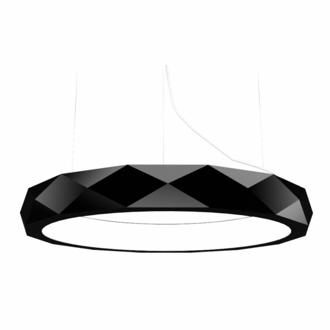 Pendente Accord Anel Facetado Horizontal 58 Watts 2700K Bivolt Ø800x120mm 1358LED
